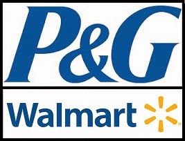 P&G and Walmart logo