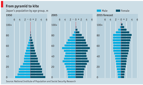 Japan demographic trends, National Institute of Population and Social Security Research